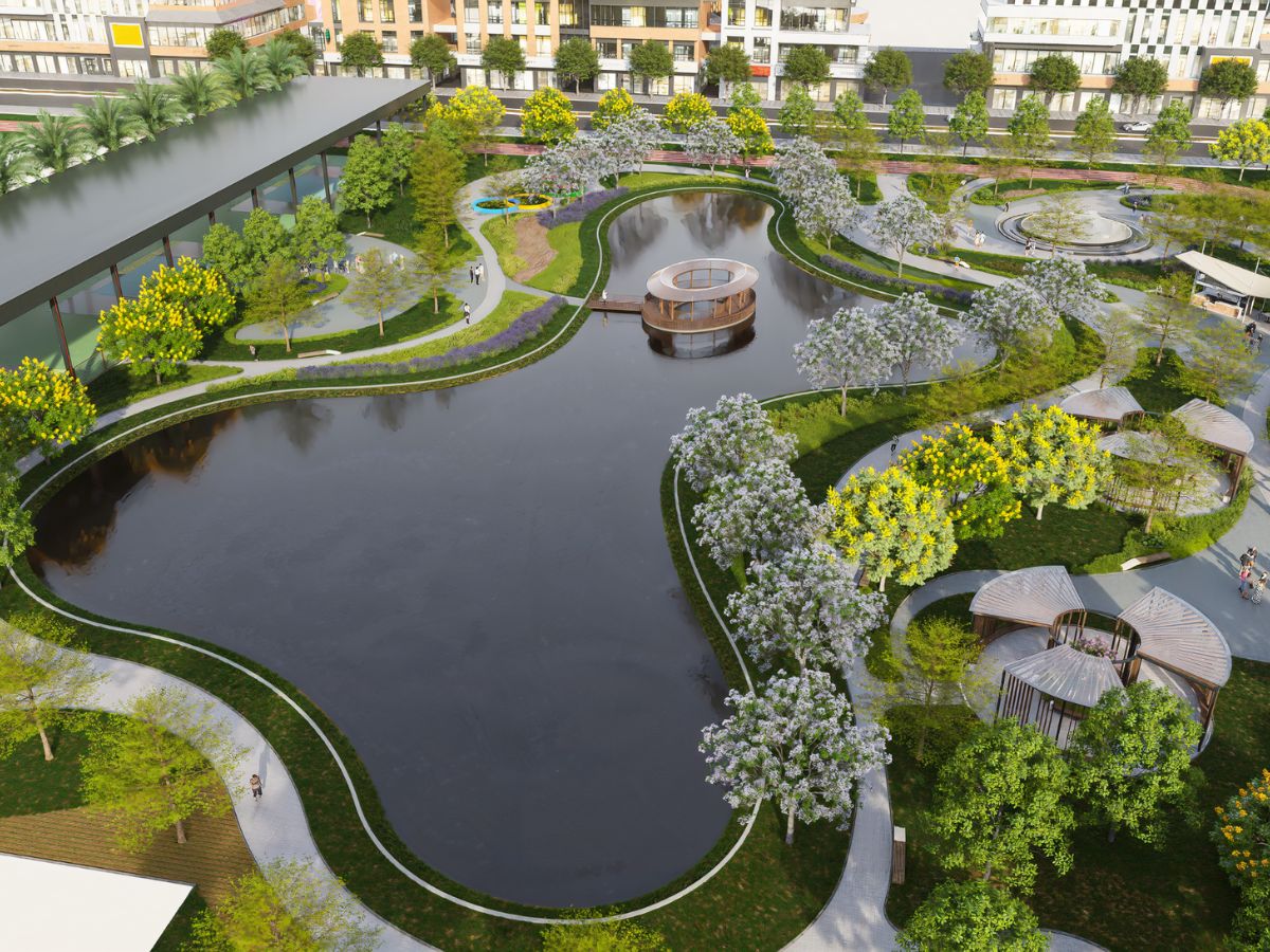 Sun Sports City thu hút du khách nhờ không gian xanh rộng rãi. (Nguồn: Sưu tầm)