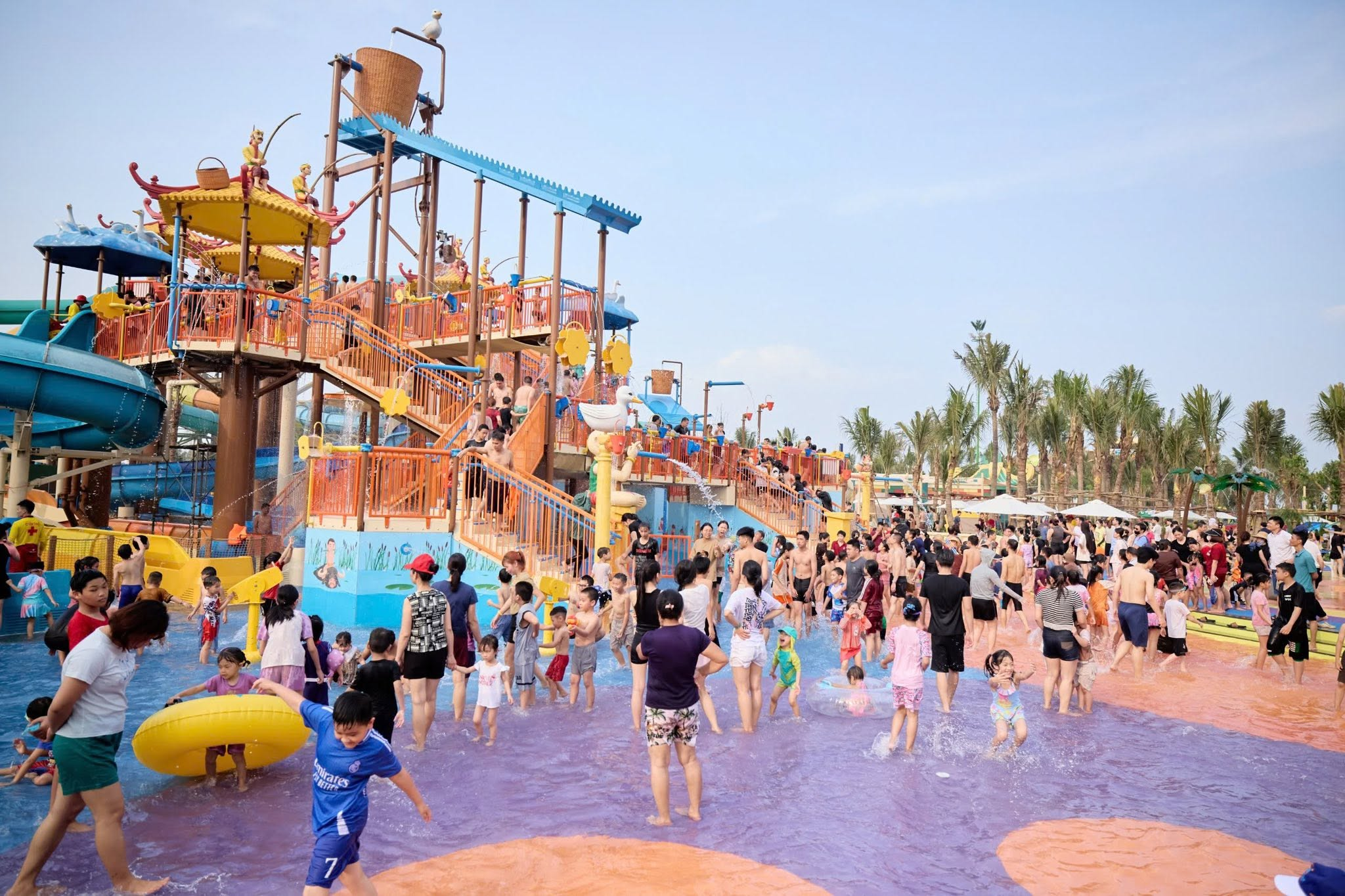 Sun World Ha Nam thiết kế nhiều khu vực trò chơi phù hợp cho cả các bạn nhỏ. (Nguồn: Sưu tầm)