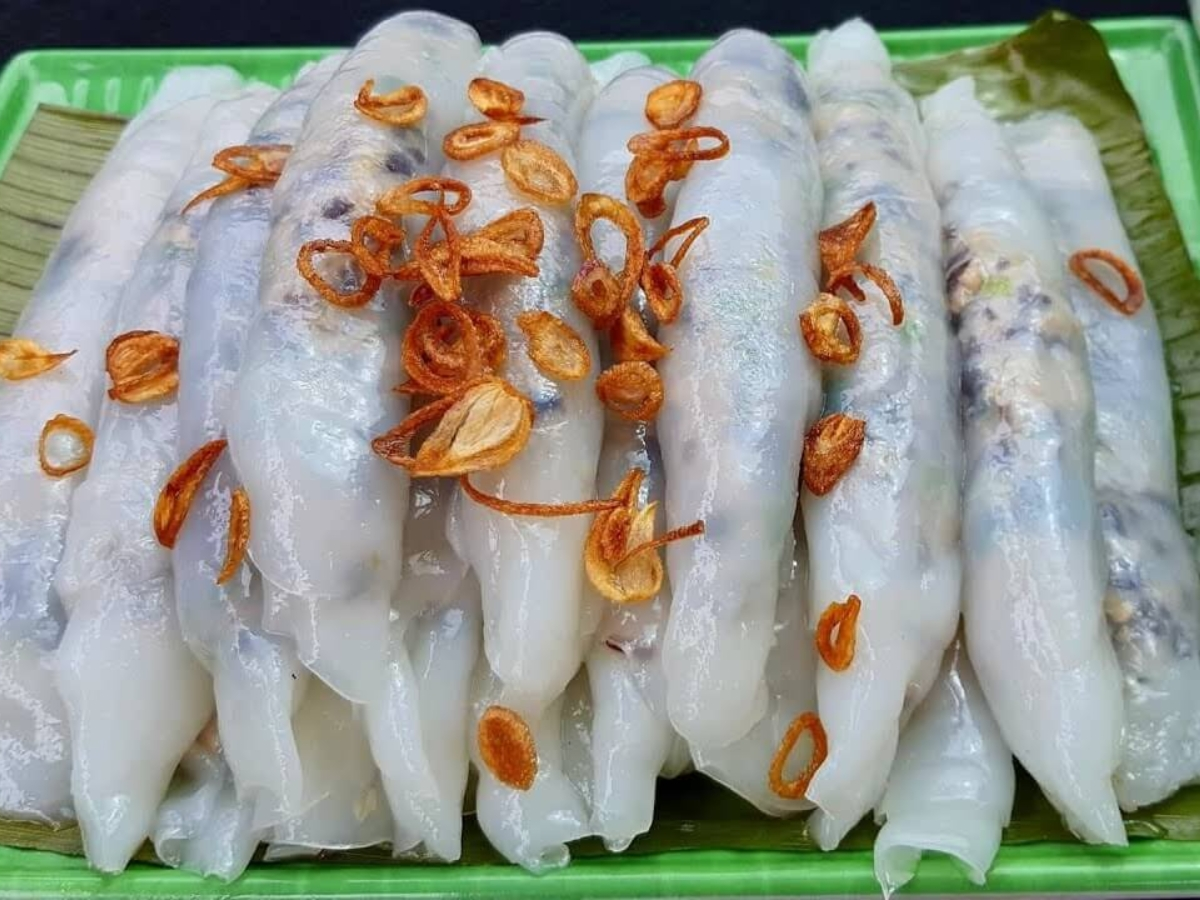 Bánh cuốn Phủ Lý là món ăn thanh nhẹ, dễ thưởng thức, phù hợp cho cả gia đình có trẻ nhỏ. (Nguồn: Sưu tầm)