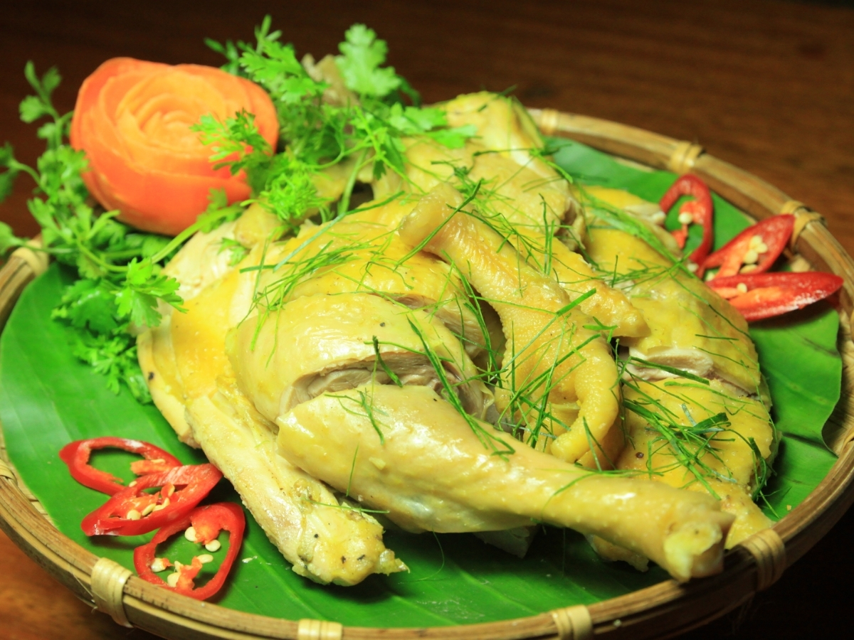 Gà đồi Kim Bảng chắc thịt, ngọt thơm. (Nguồn: Sưu tầm)