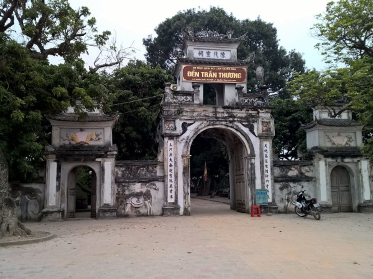 Đền Trần Thương từng dùng làm kho lương phục vụ kháng chiến chống Nguyên – Mông lần 2. (Nguồn: Sưu tầm)