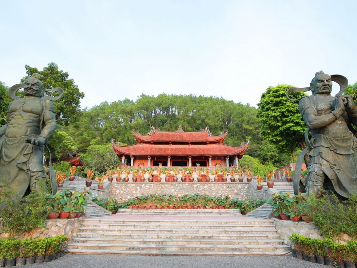 Không gian thanh tịnh tại chùa Địa Tạng Phi Lai Tự. (Nguồn: Sưu tầm).