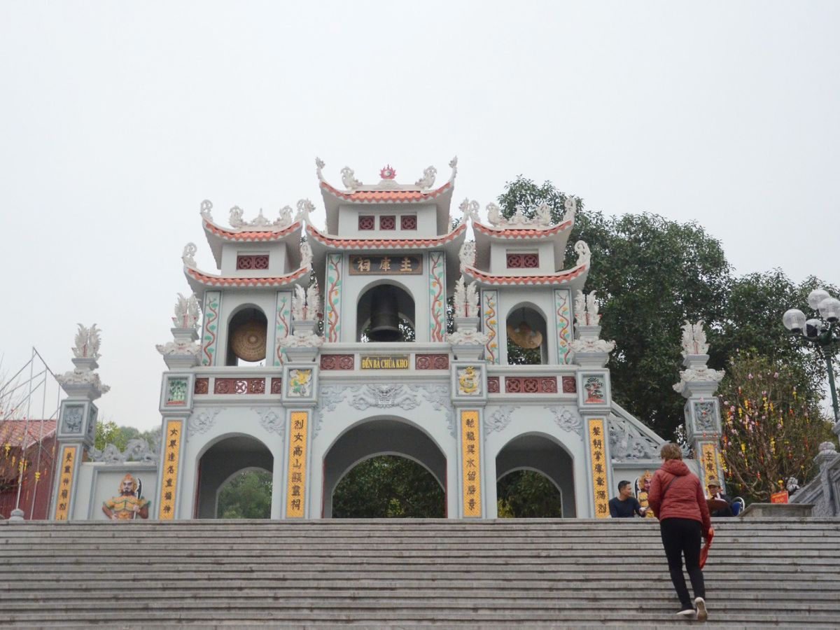 Đền Bà Chúa Kho tại Bắc Ninh là một trong những địa điểm du lịch tâm linh nổi tiếng nhất miền Bắc được du khách ghé đến cầu tài lộc đầu năm. (Nguồn: Sưu tầm)