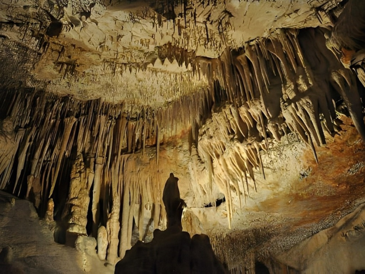 Hình dạng kì thú của hệ thống thạch nhũ bên trong động