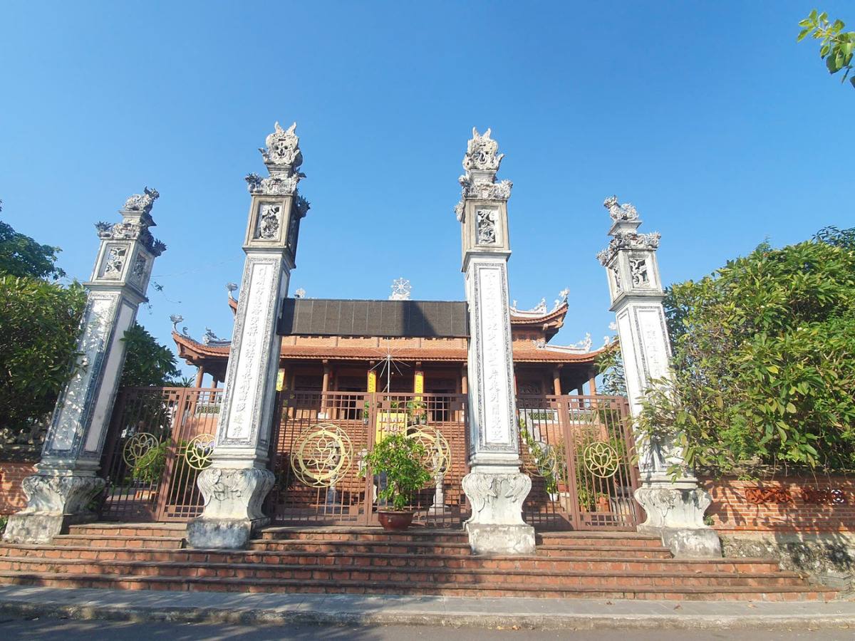 Chùa Bầu Hà Nam nằm ở vị trí thuận tiện dễ di chuyển.