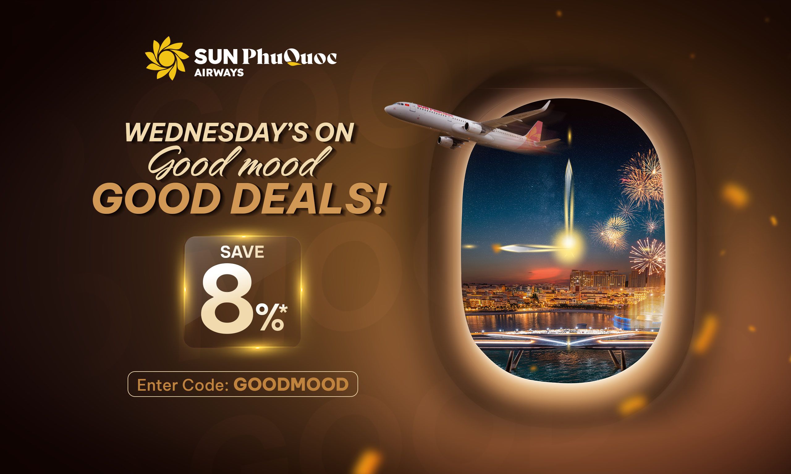 Wednesday’s on: Good mood, Good deals!