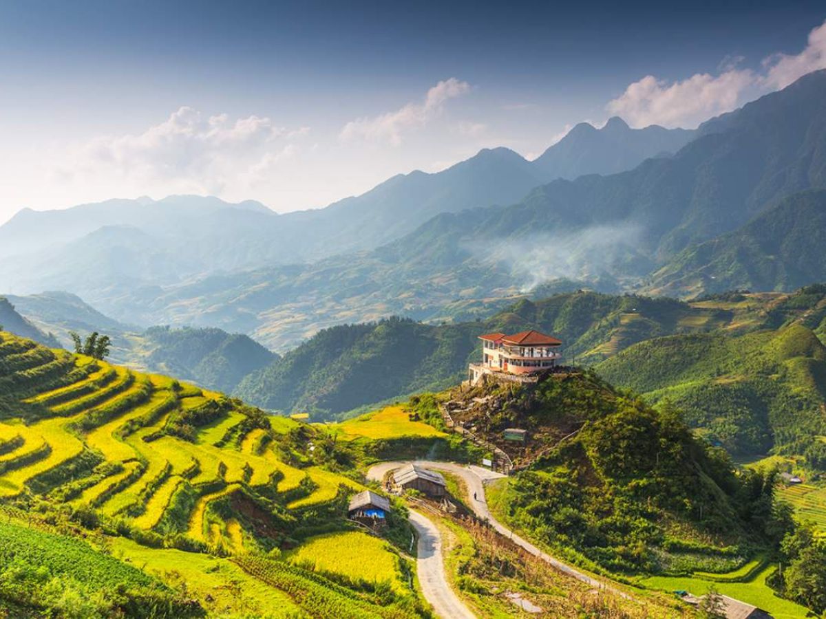 Ngắm nhìn thung lũng Mường Hoa mùa lúa chín.