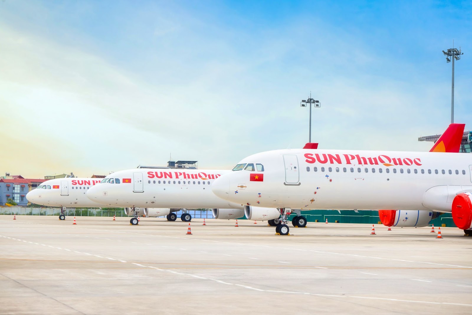 Sun PhuQuoc Airways ký kết thu xếp vốn cùng ba định chế tài chính hàng đầu Việt Nam.