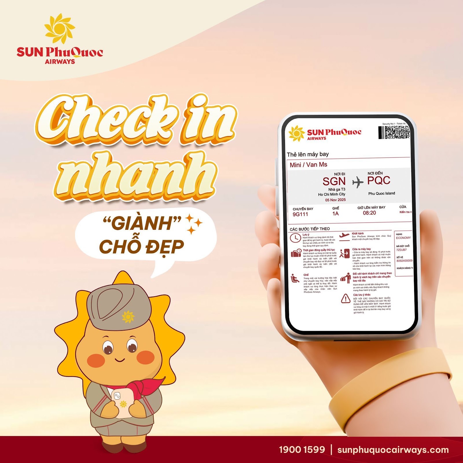 Ứng dụng Sun PhuQuoc App chính thức ra mắt vào ngày 25/11, hứa hẹn đem lại trải nghiệm thuận tiện cho hành khách.