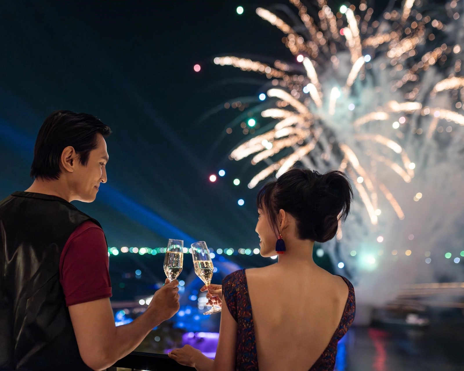 Một trải nghiệm xem pháo hoa kết hợp nghỉ dưỡng sang trọng tại La Festa Phu Quoc, Curio Collection by Hilton