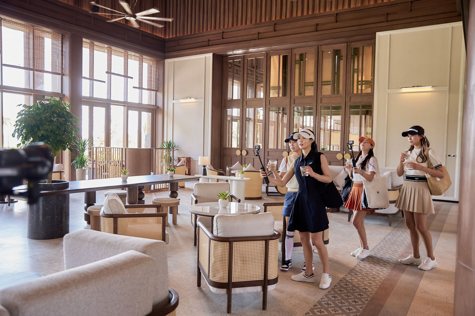 Nhà hàng sang trọng tại sân Eschuri Vung Bau Golf