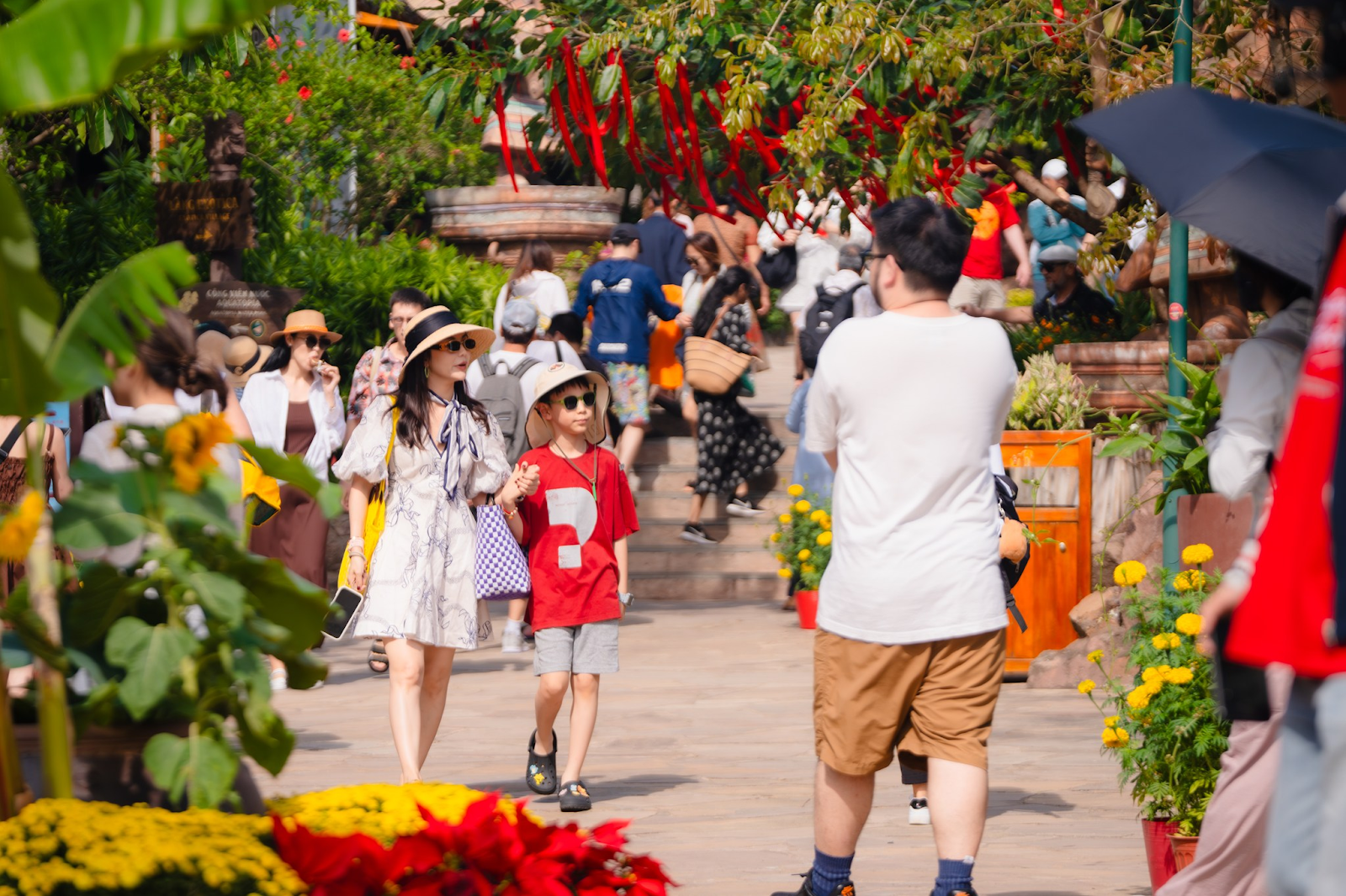 Nam đảo là điểm đến du xuân với nhiều hoạt động vui chơi náo nhiệt