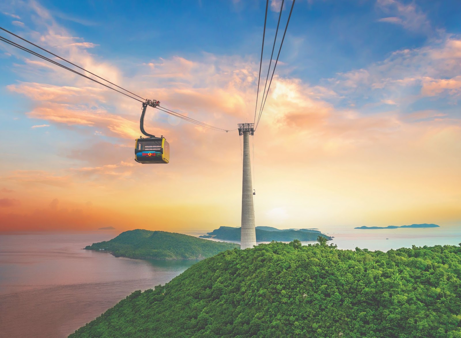 Tuyến cáp treo Hòn Thơm kỷ lục – một trong những trải nghiệm “phải thử” tại Phú Quốc