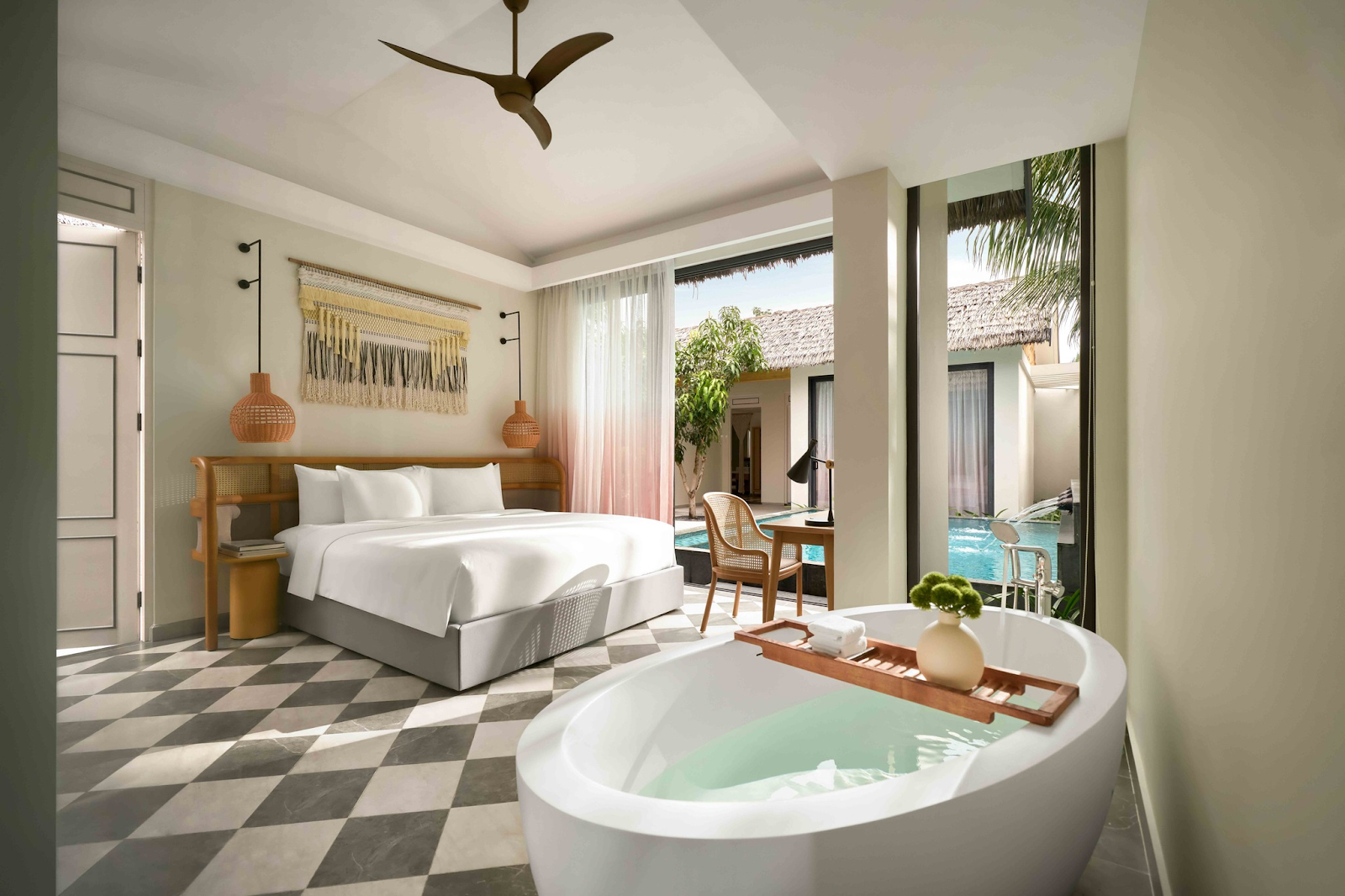 Ocean Pool Villa sở hữu không gian rộng rãi và tiện nghi