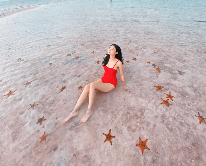 Rach Vem beach - a.k.a the Starfish Kingdom (