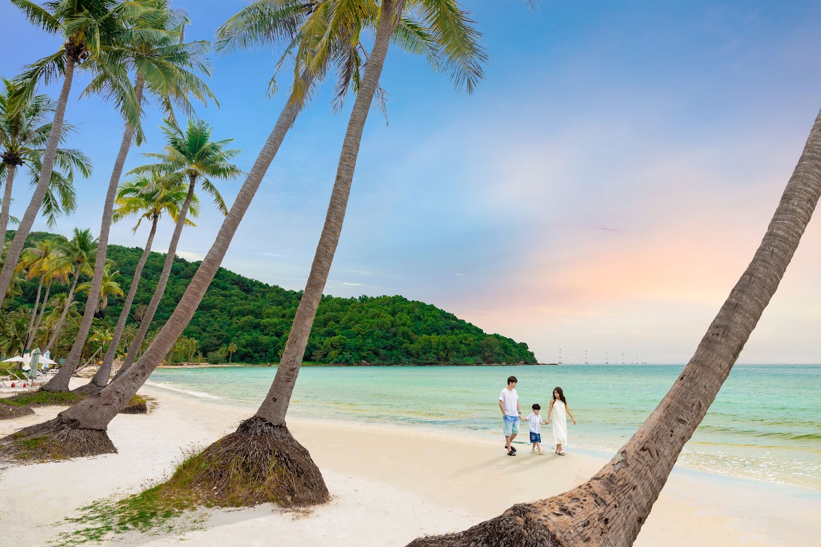 The pristine beauty at Sao Beach mesmerizes tourists