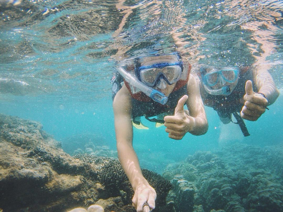 Choose sunny days for the best coral diving experience in Phu Quoc.