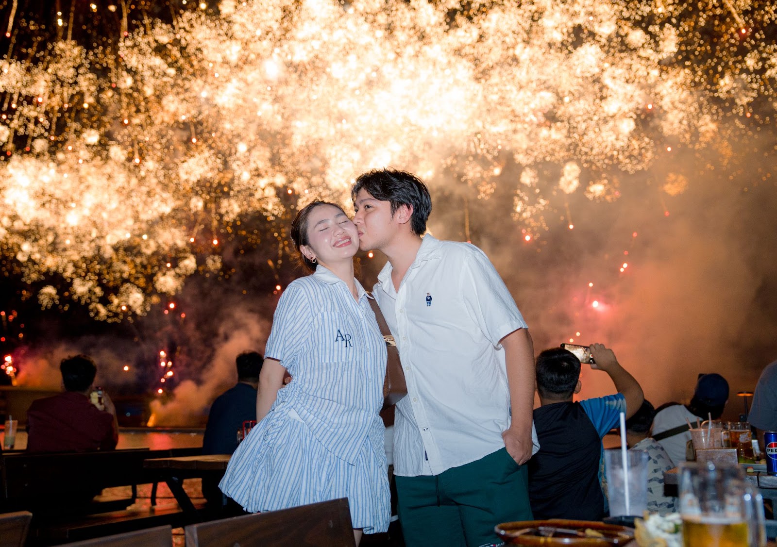 Spend the day snorkeling at Sao Beach and finish with the spectacular fireworks at Sunset Town