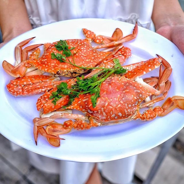 Ghẹ Hàm Ninh nổi tiếng với thịt thơm ngon và đậm đà vị biển