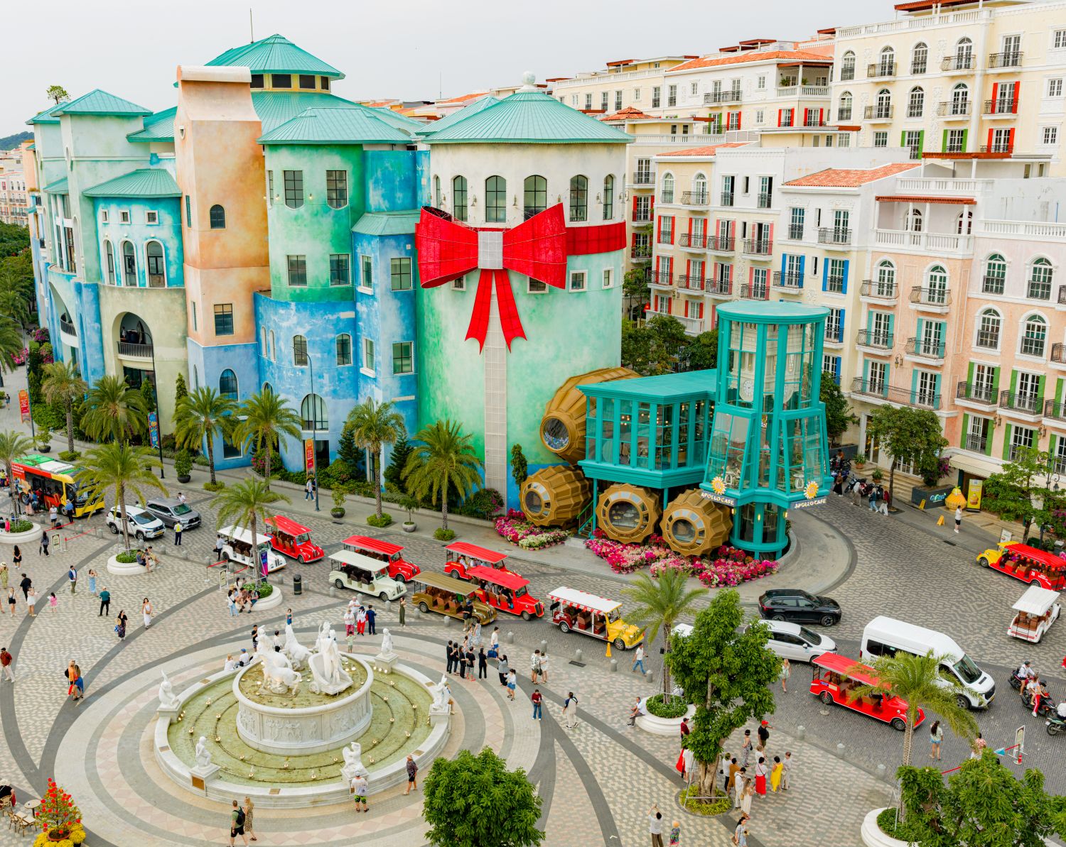 Phong cách độc đáo của Apollo Cafe (Ảnh: Sưu tầm)