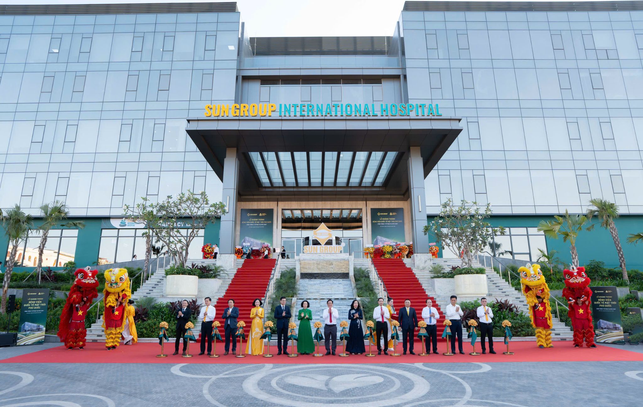 Ngày 23/4/2026, Tập đoàn Sun Group đã chính thức khánh thành Bệnh viện Mặt Trời Phú Quốc - bệnh viện chất lượng đẳng cấp 5 sao, công trình đầu tiên trong chuỗi dự án phục vụ APEC 2027. Ảnh: Sun Group