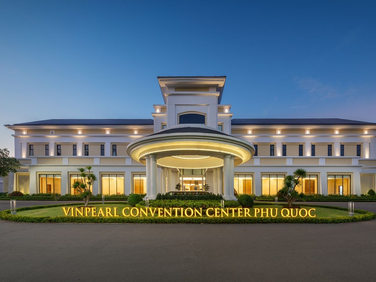 Vinpearl Convention Center Phu Quoc là lựa chọn lý tưởng cho các hội nghị và sự kiện quy mô lớn.