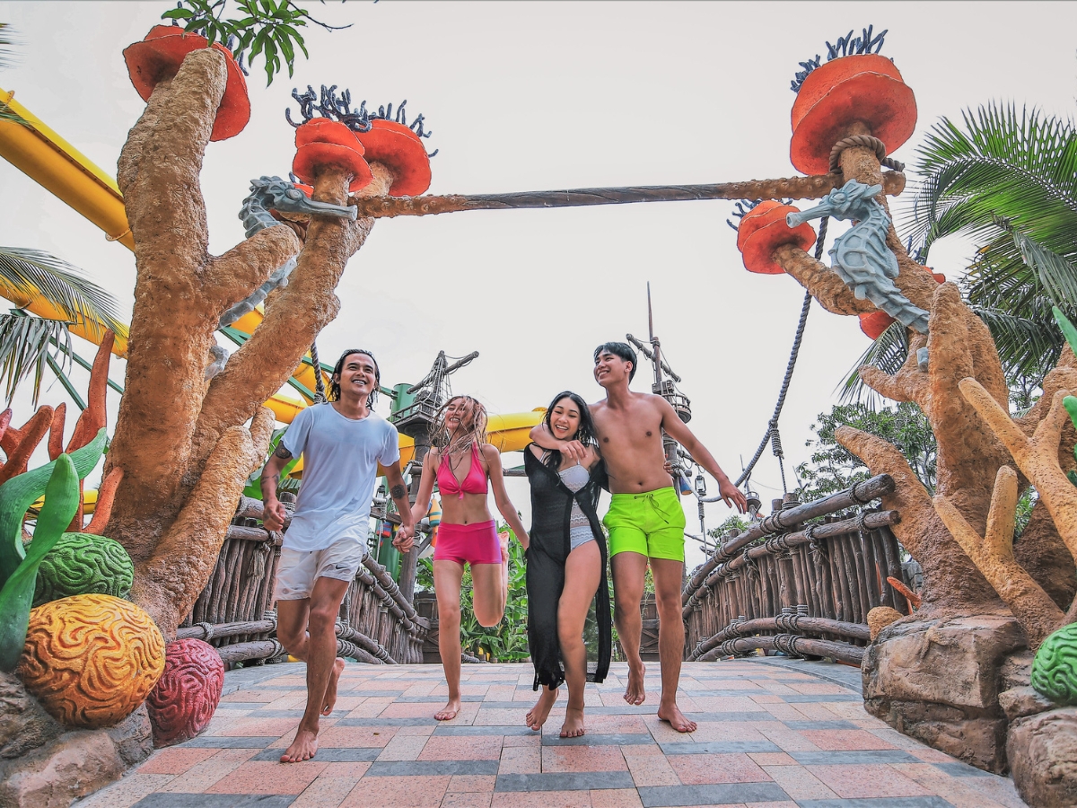 Trải nghiệm vui chơi và check-in tại Sun World Hon Thom