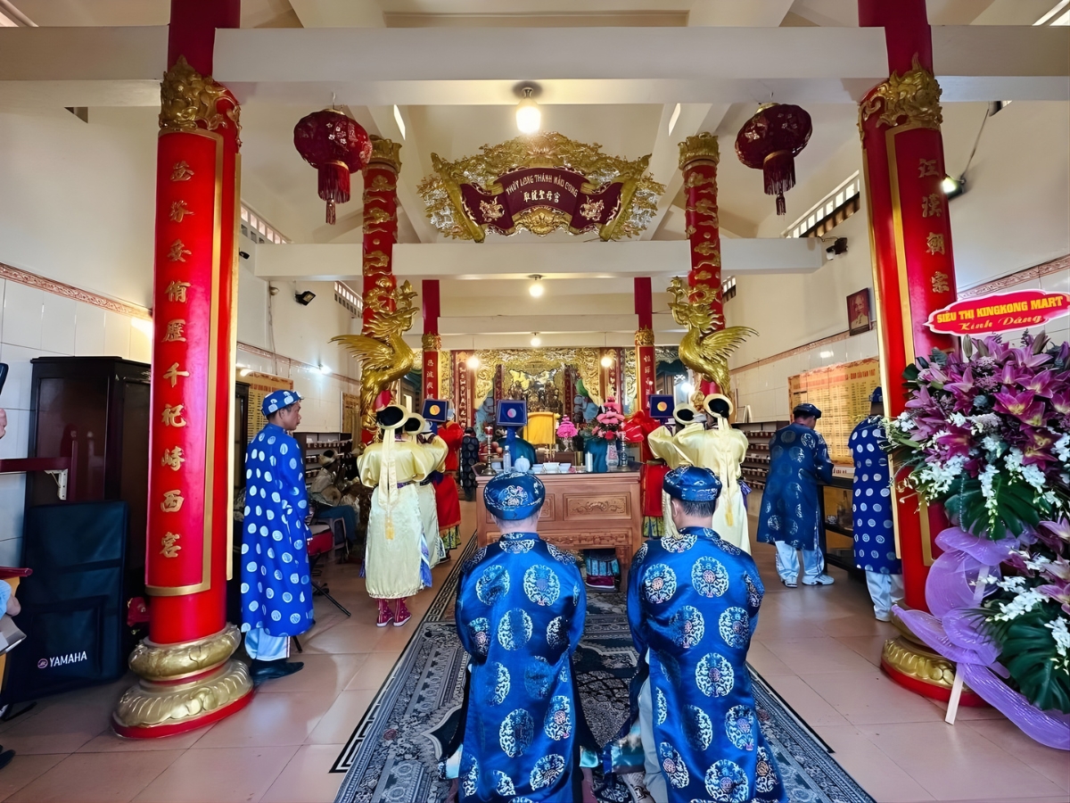 Lễ hội Thủy Long Thánh Mẫu phản ánh tín ngưỡng dân gian biển đảo