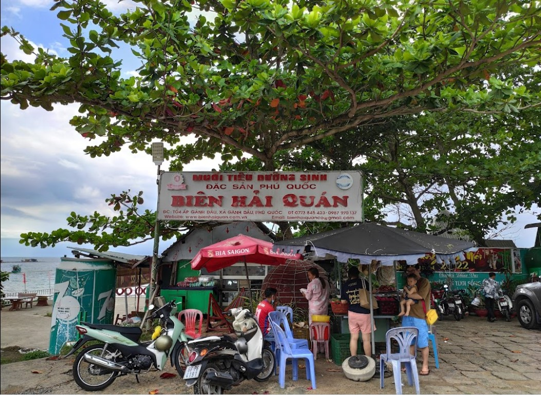 Biên Hải Quán là địa chỉ thưởng thức hải sản nổi tiếng tại Bắc đảo Phú Quốc
