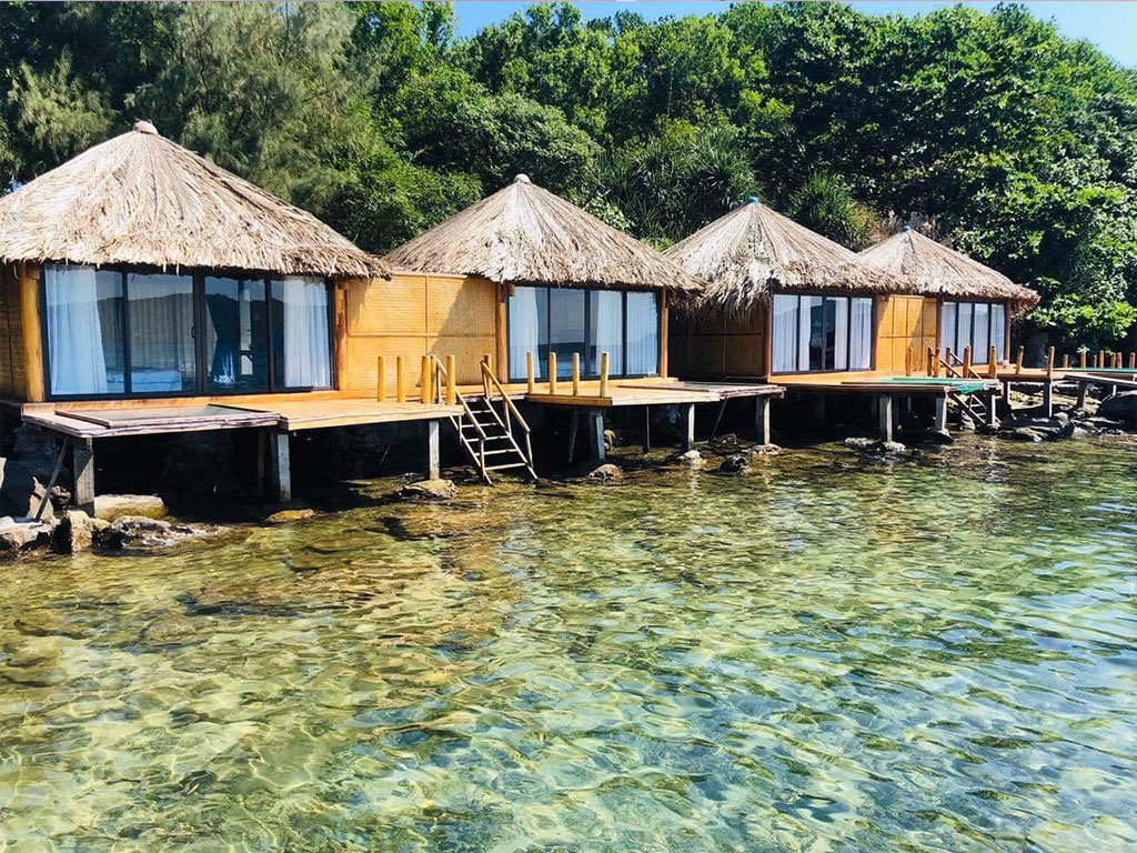 Bungalow Phú Quốc nổi bật với nhiều kiến trúc độc đáo
