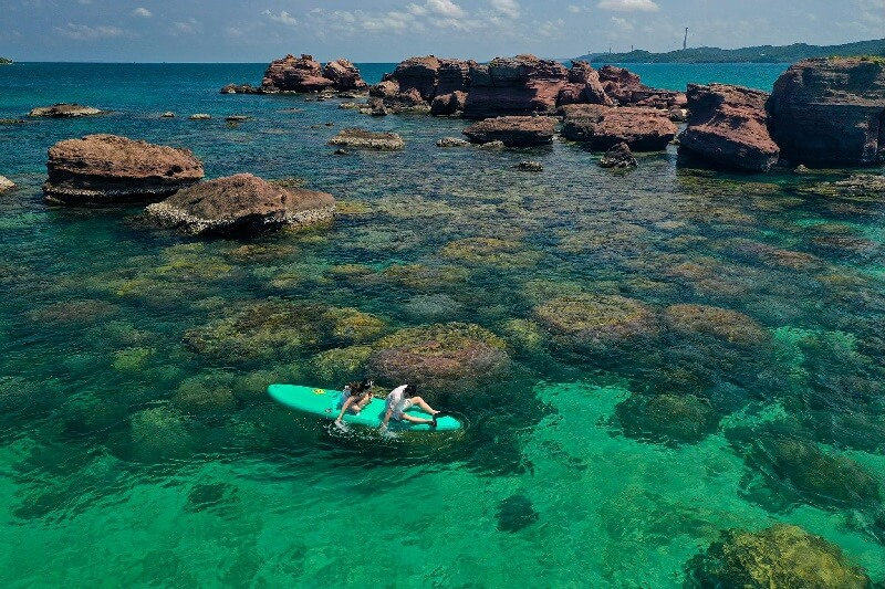 Tourists experience a 3-island tour in Phu Quoc
