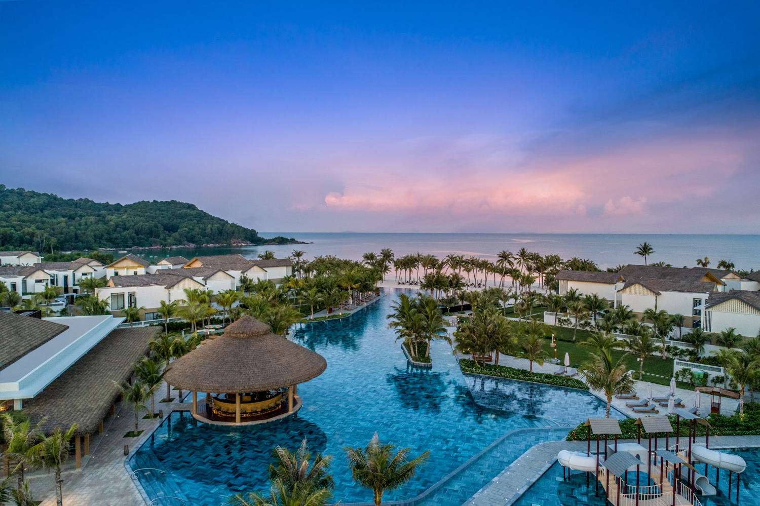Phú Quốc sở hữu nhiều khu resort đẳng cấp, đặc biệt là tại Bãi Kem