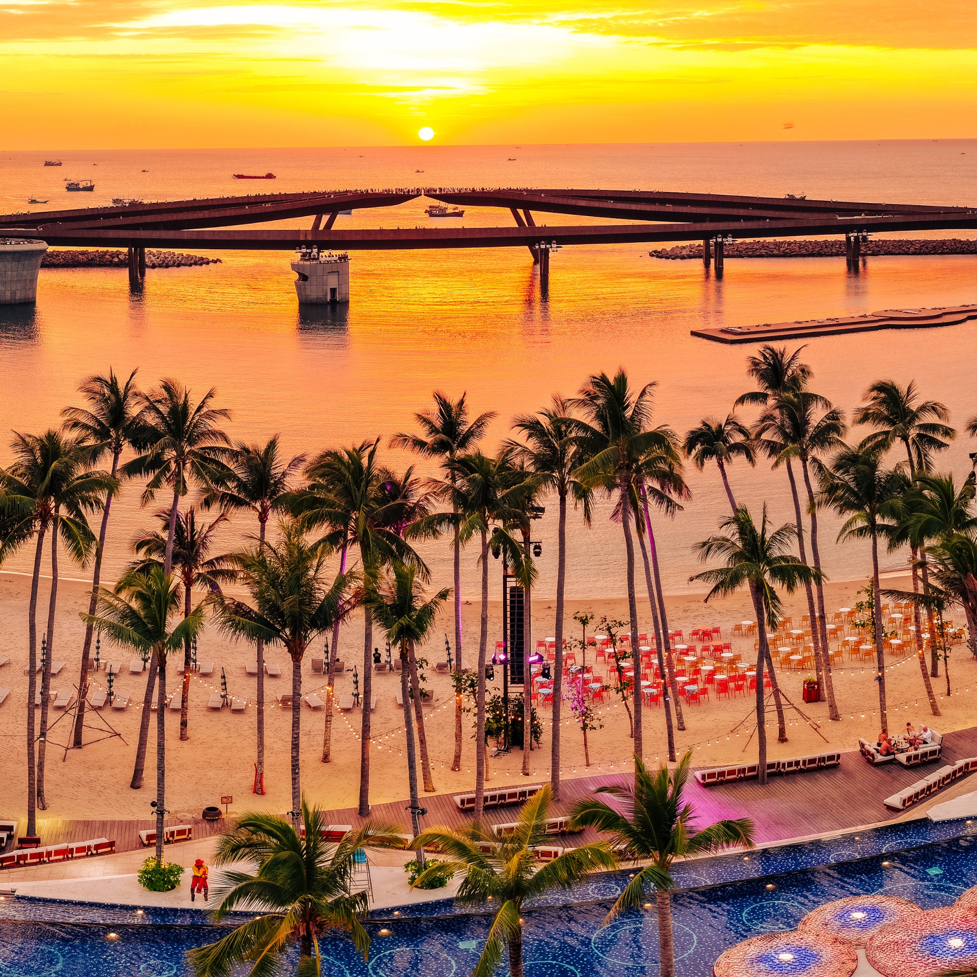 Sunset Town được xem là một trong những nơi ngắm hoàng hôn đẹp nhất Việt Nam.