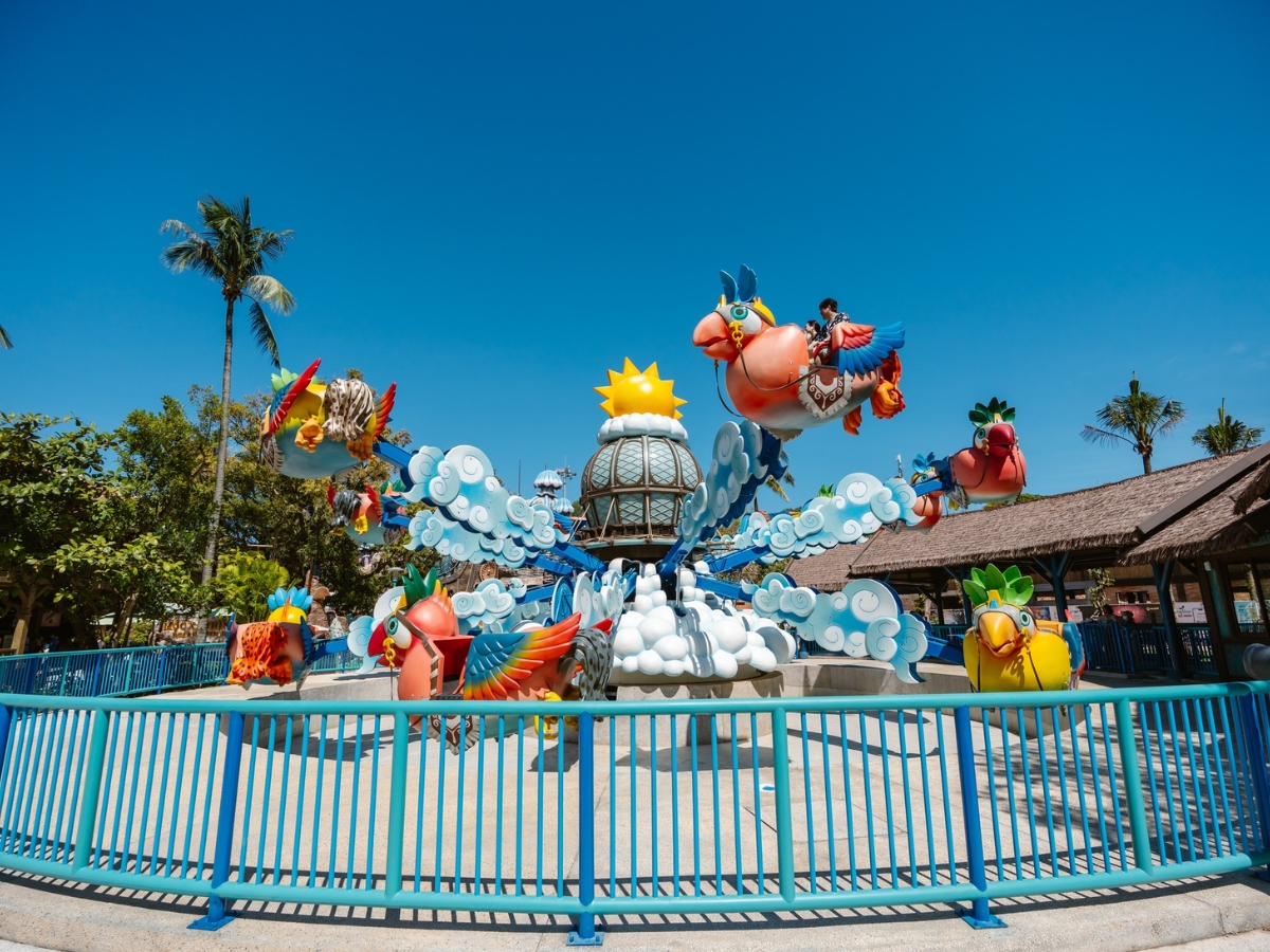 Kết hợp vui chơi tại Sun World Hon Thom