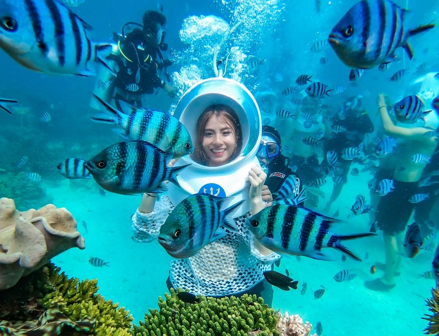Snorkeling tour Phú Quốc phù hợp với nhiều đối tượng
