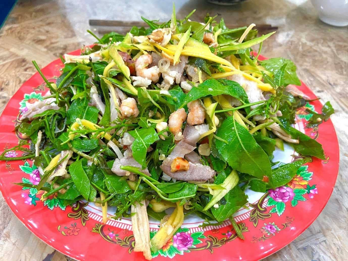 Món gỏi này mang hương vị rất riêng