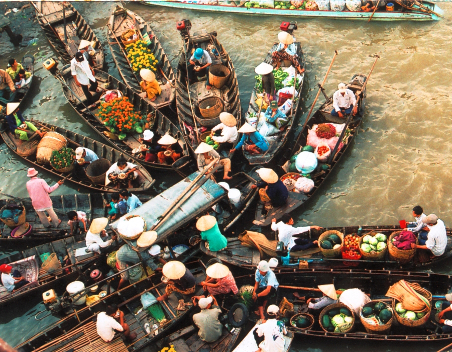 Bạn không thể bỏ qua Chợ nổi Long Xuyên