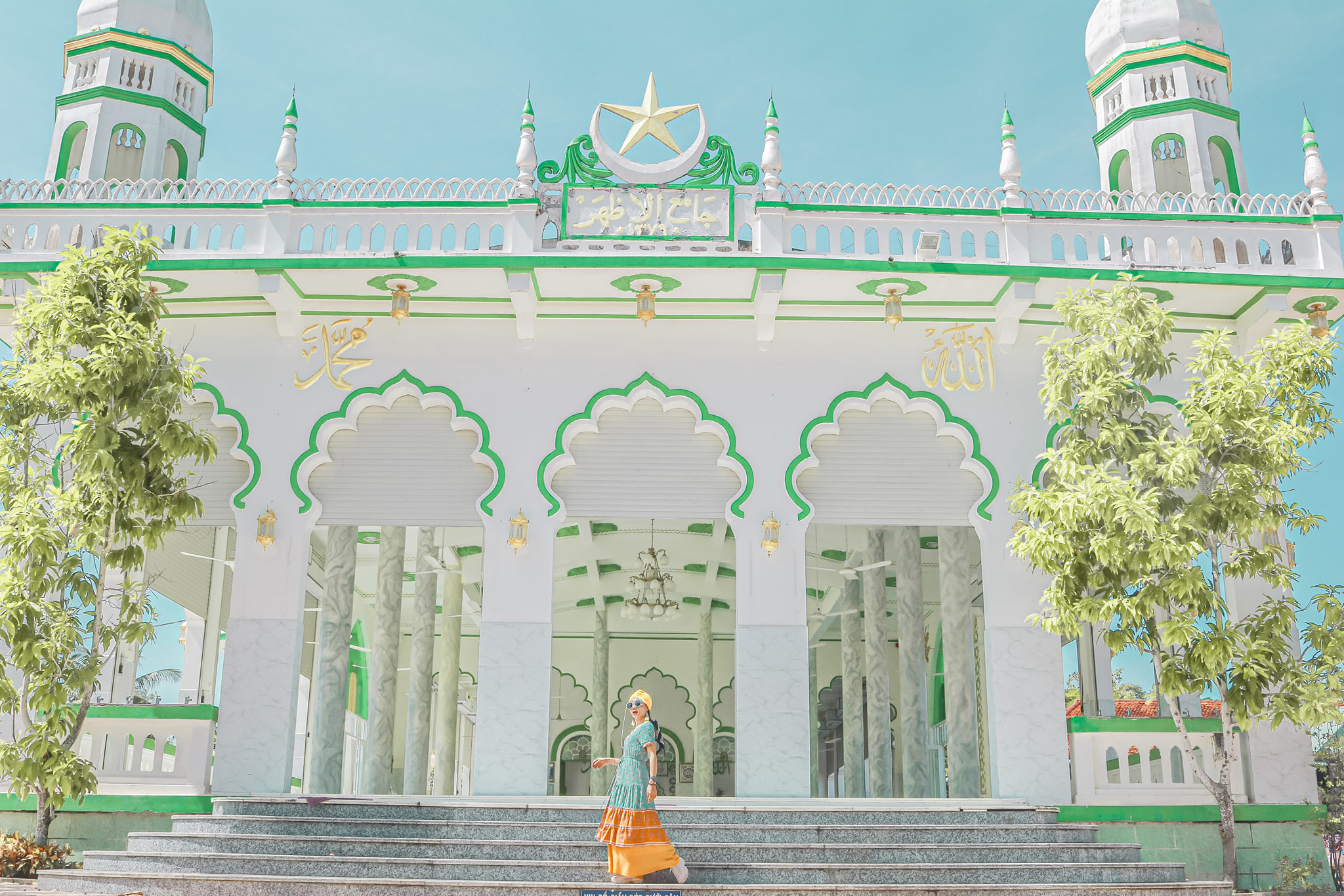 Thánh đường Jamiul Azhar là điểm đến Hồi giáo nổi tiếng tại An Giang