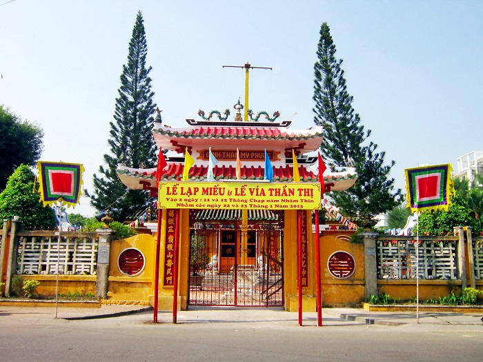 Đình Mỹ Phước là một trong những công trình tín ngưỡng nổi tiếng tại Tây Nam Bộ