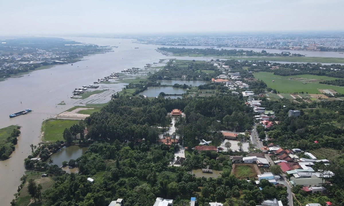 Không gian thiên nhiên yên bình tại Cù lao Ông Hổ