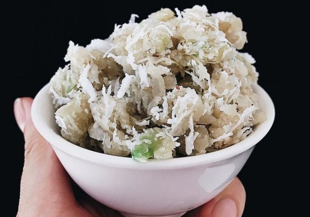 Cốm dẹp An Giang là món quà quê độc đáo của đồng bào Khmer