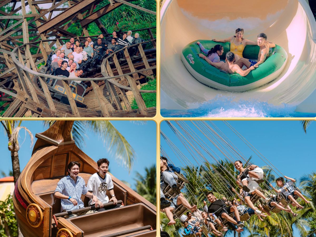 Sun World Hon Thom offers thrilling rides and exciting entertainment for visitors of all ages.