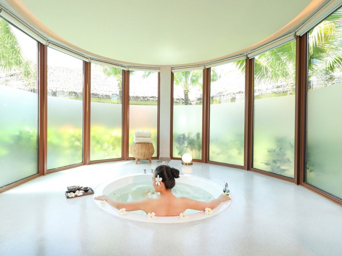 Trải nghiệm thư giãn và tận hưởng các liệu trình spa tại resort