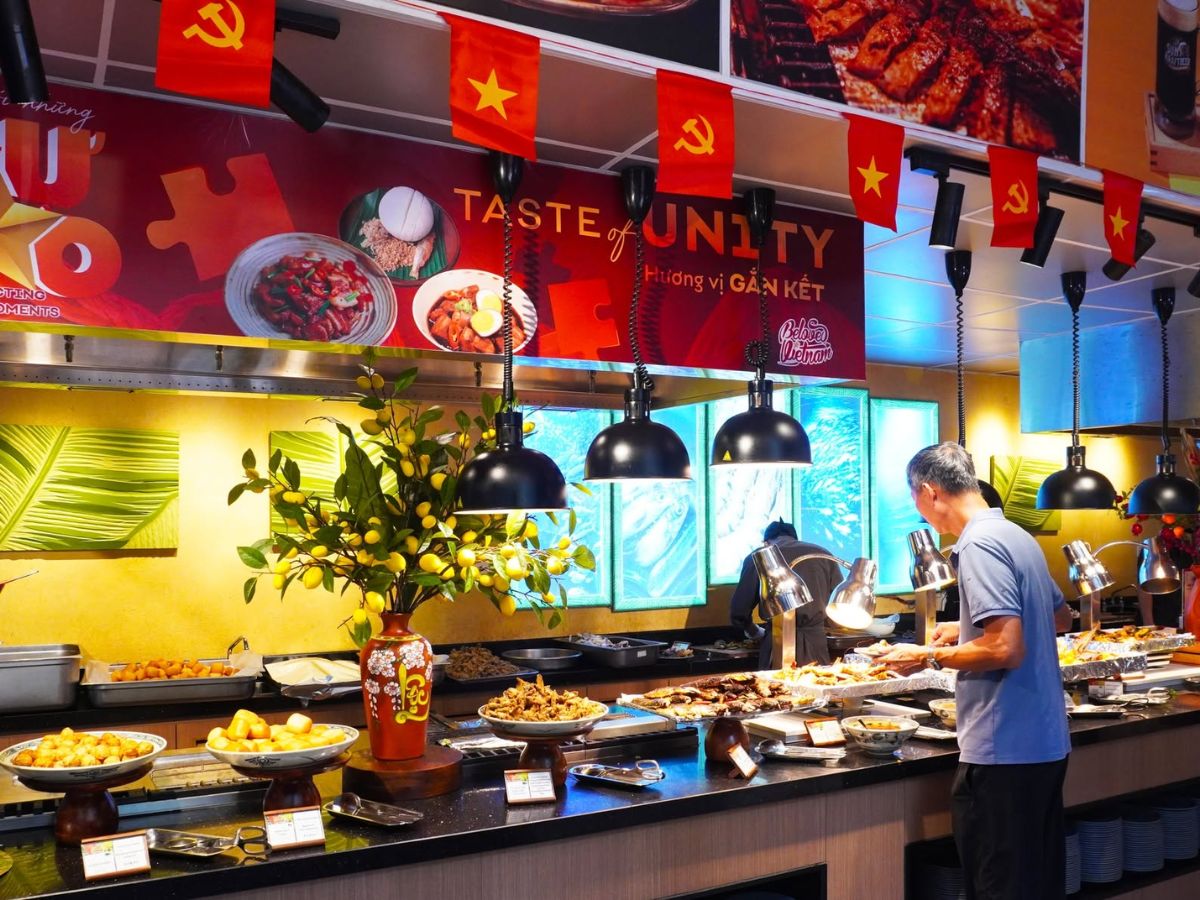 Hệ thống nhà hàng tại Sun World Hon Thom mang đến nhiều lựa chọn buffet và món ăn đa dạng cho du khách. (Nguồn: Sưu tầm)