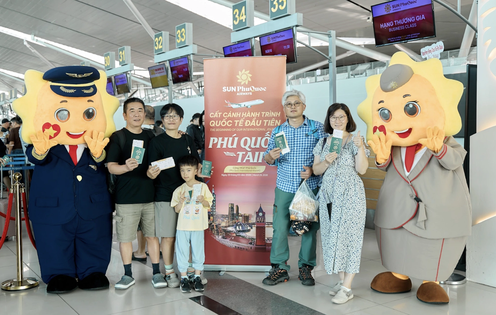 Các đường bay quốc tế của Sun PhuQuoc Airways góp phần kết nối Phú Quốc với nhiều điểm đến trong khu vực châu Á. (Nguồn: Sưu tầm)