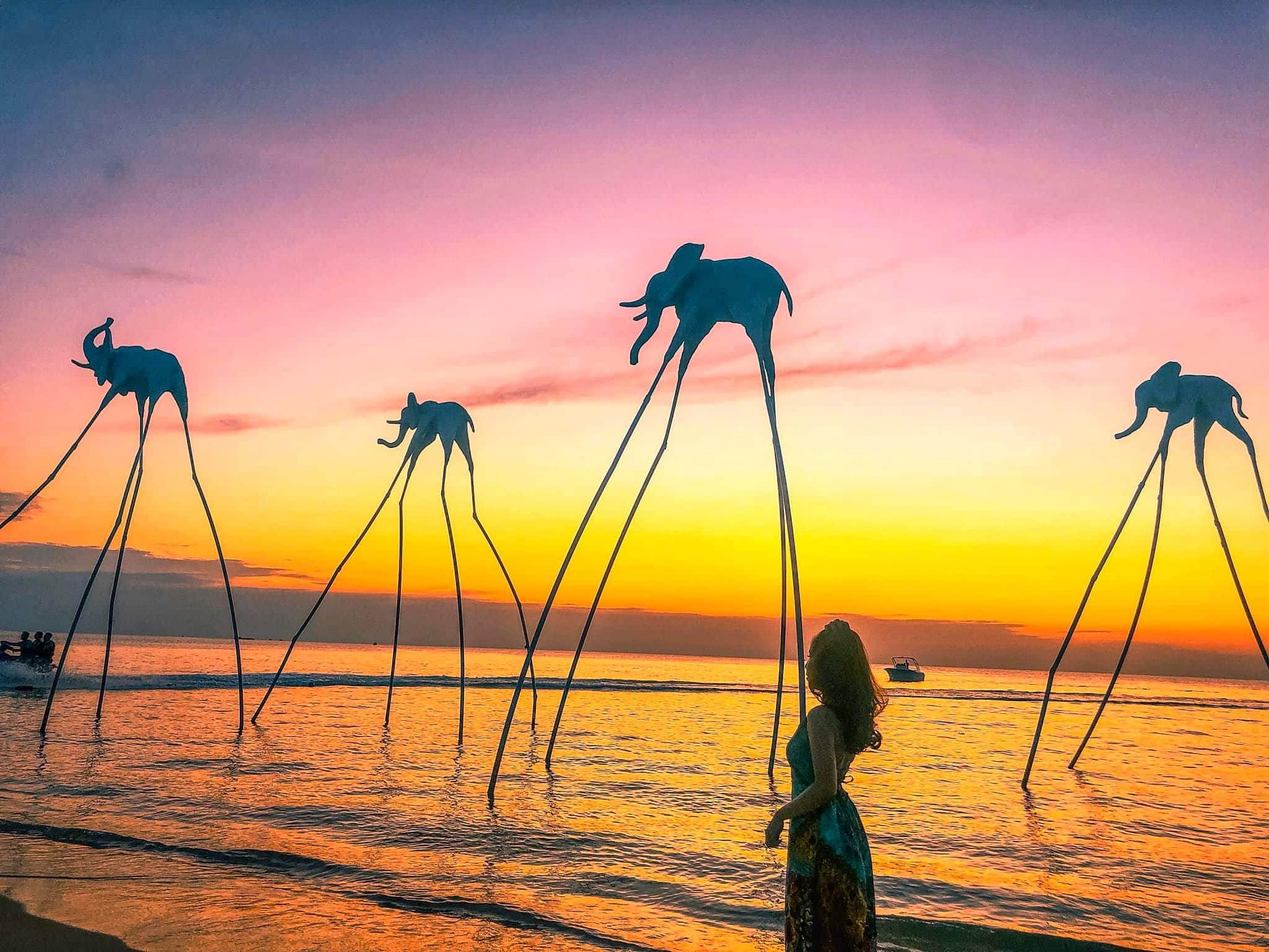 Hoàng hôn Phú Quốc mang đến cảm giác chill rất riêng. (Ảnh: Sưu tầm)