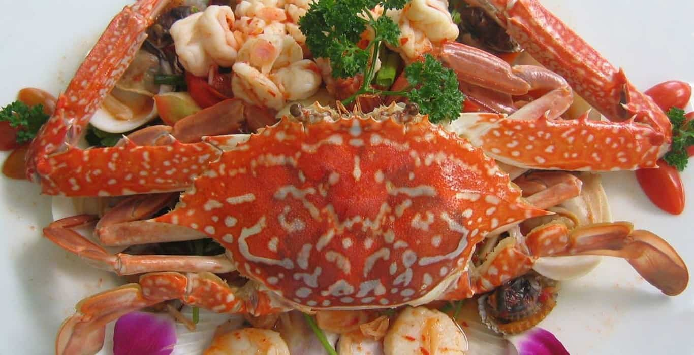 Ghẹ Hàm ninh là đặc sản nổi tiếng của đảo Ngọc
