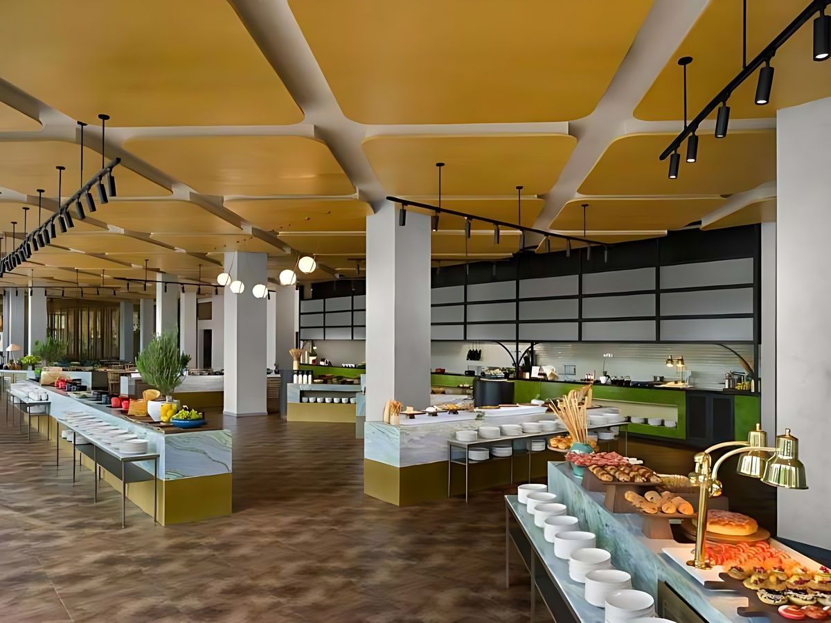 Nhà hàng resort Phu Quoc buffet sáng đa dạng.