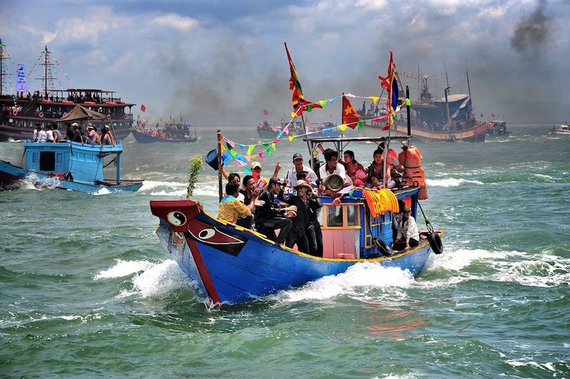 Lễ hội xuân náo nhiệt của ngư dân đảo Ngọc.