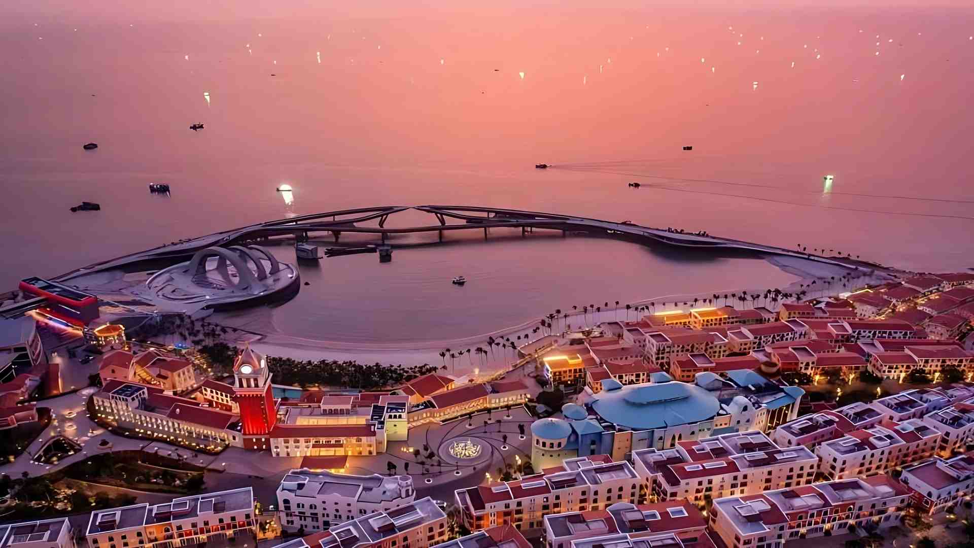 Kiến trúc Địa Trung Hải tại Sunset Town